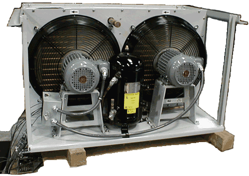 Railroad-Grade air conditioning condenser
